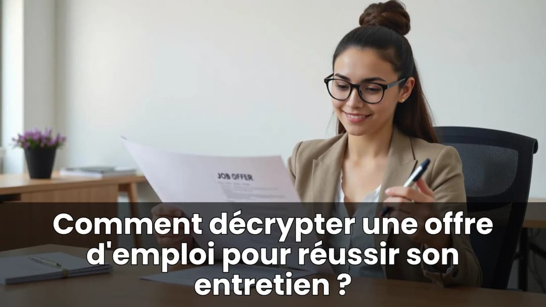 décrypter une offre d'emploi pour réussir son entretien