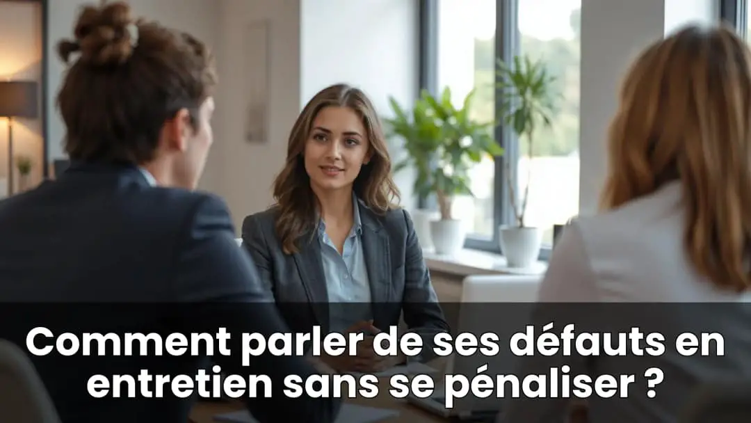 Comment parler de ses défauts en entretien sans se pénaliser