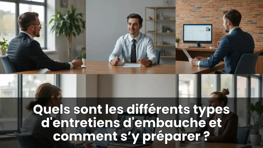 Les 6 types d’entretiens d’embauche et comment bien s’y préparer