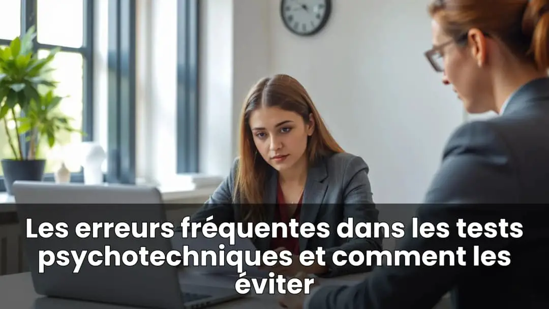 Tests psychotechniques  les 5 erreurs les plus fréquentes à éviter pour réussir