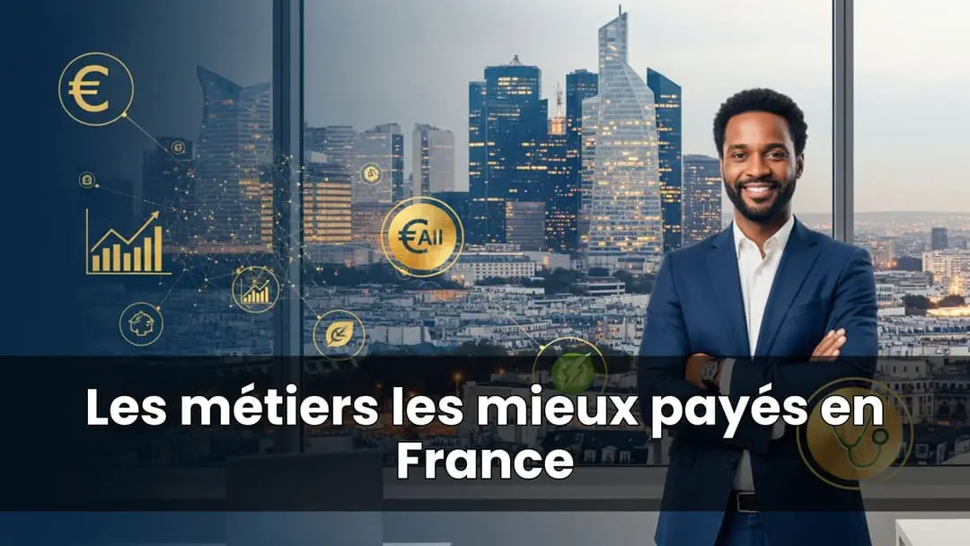 Les métiers les mieux payés en France