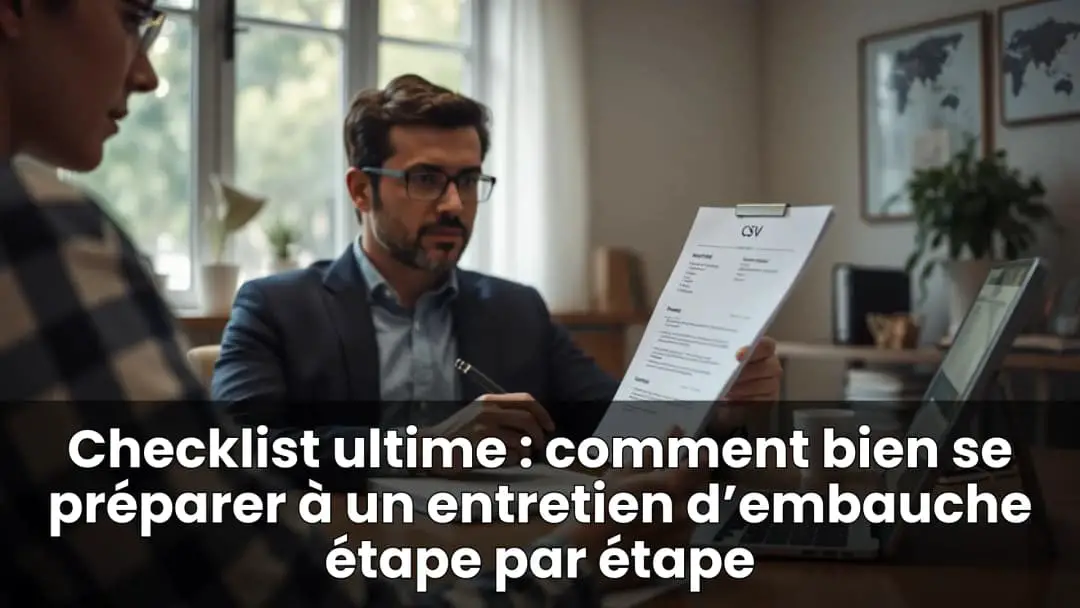 Comment bien se préparer à un entretien d'embauche