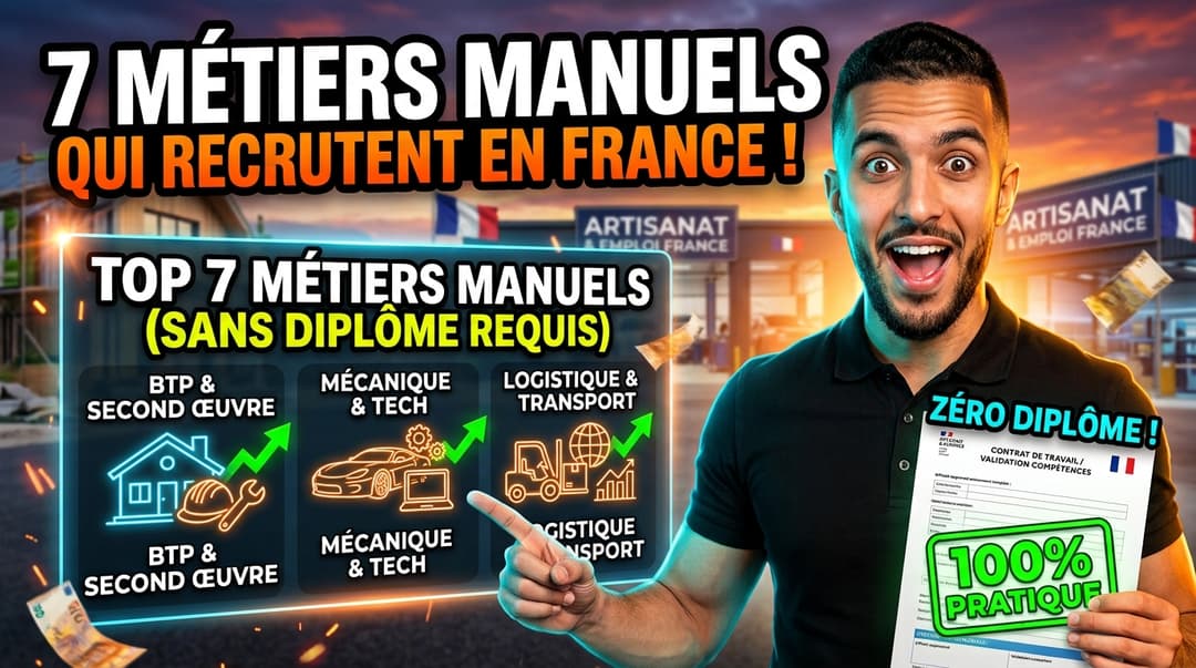 7 Métiers Manuels Qui Payent Mieux Qu'un Bac+5 (Sans Diplôme)