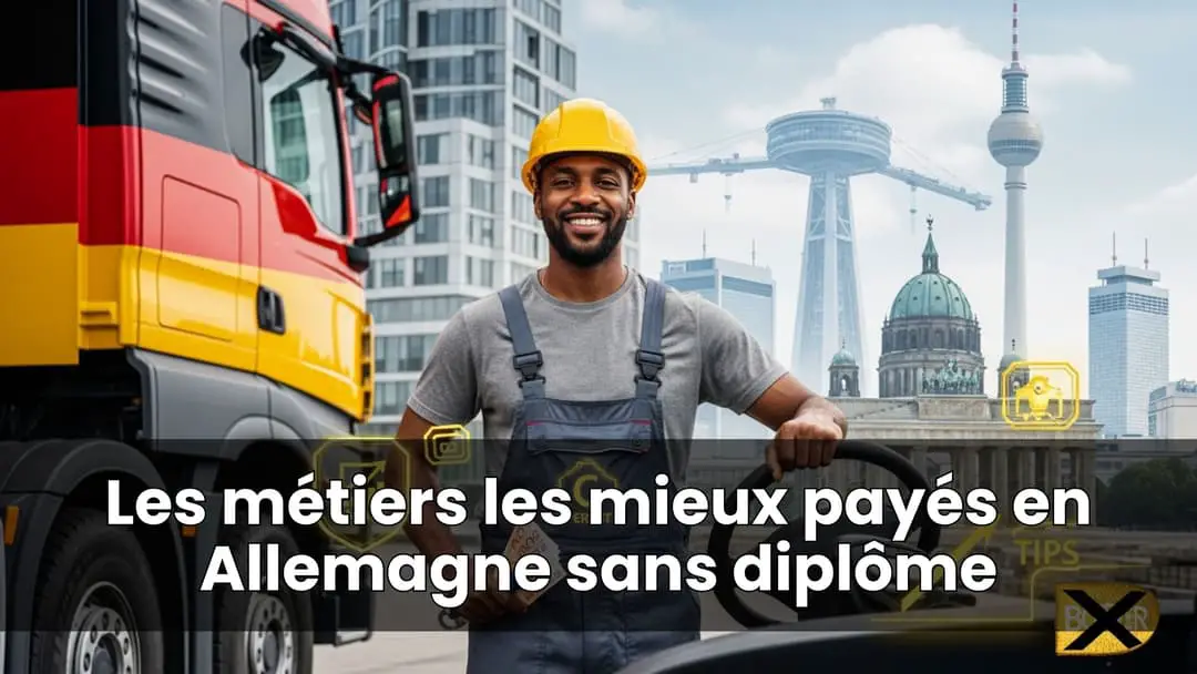 Les métiers les mieux payés en Allemagne sans diplôme