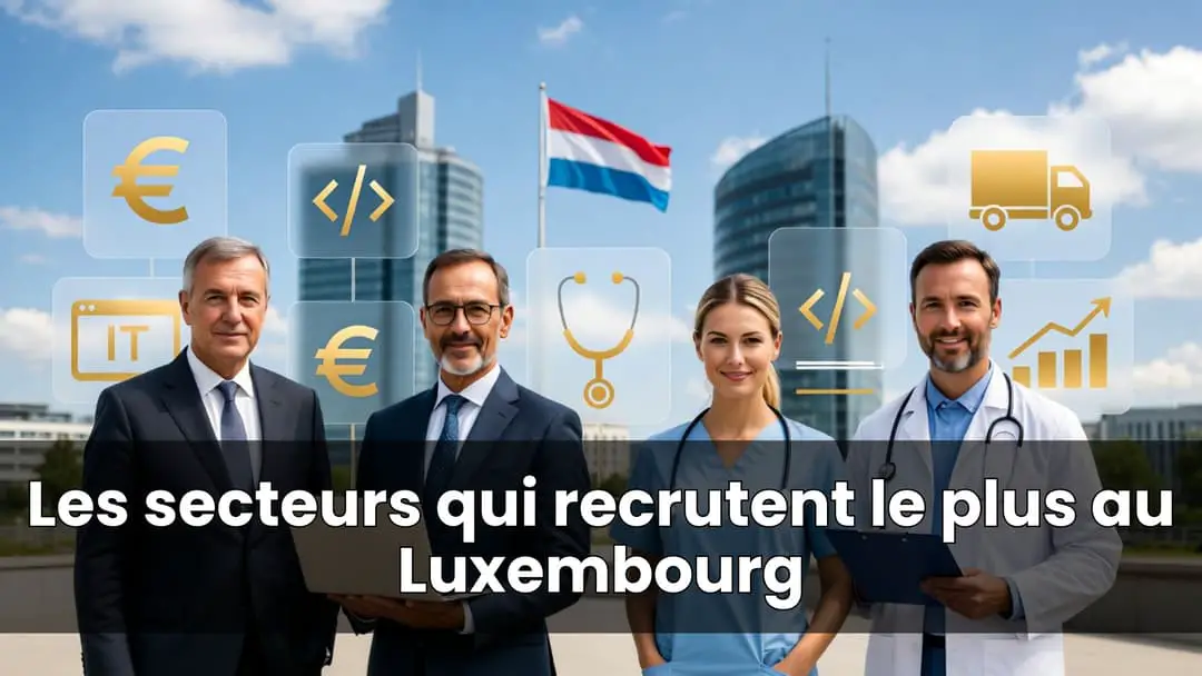 Les secteurs qui recrutent le plus au Luxembourg