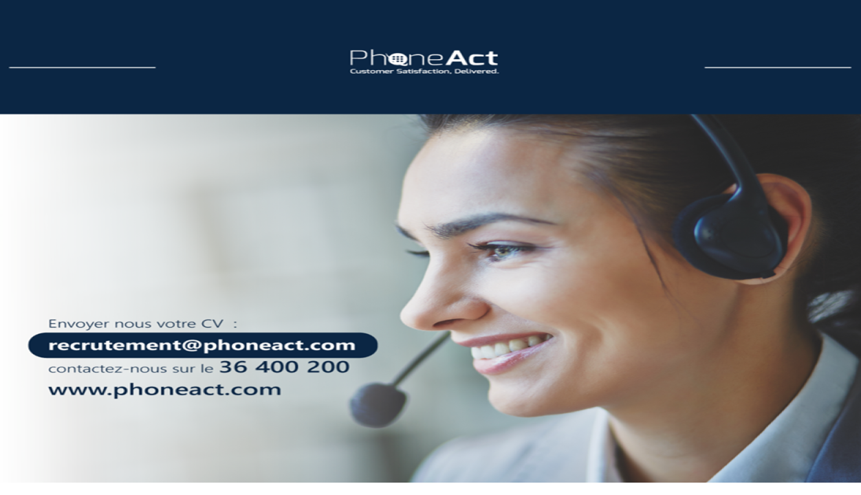 PhoneAct recrute Téléprospecteurs Génération de leads