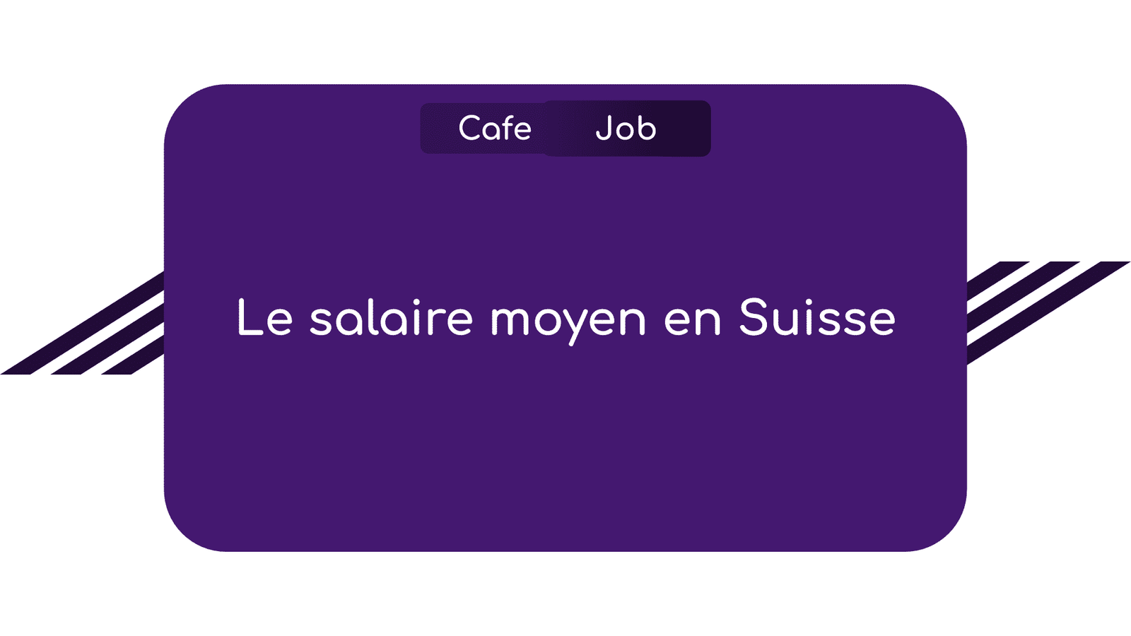 Le salaire moyen en Suisse