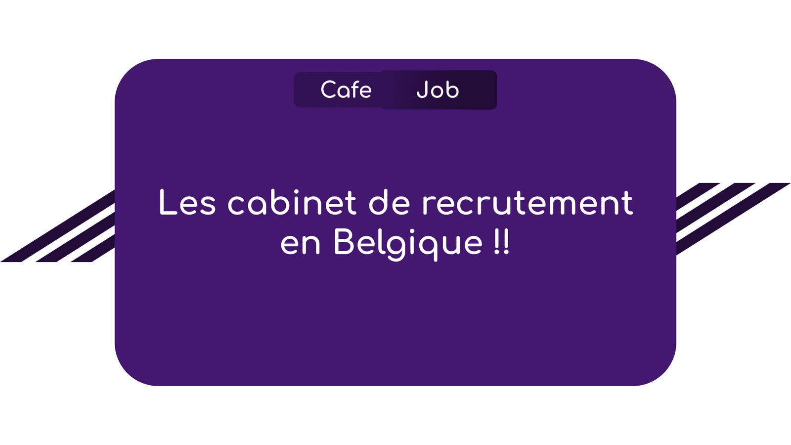 cabinet de recrutement Belgique