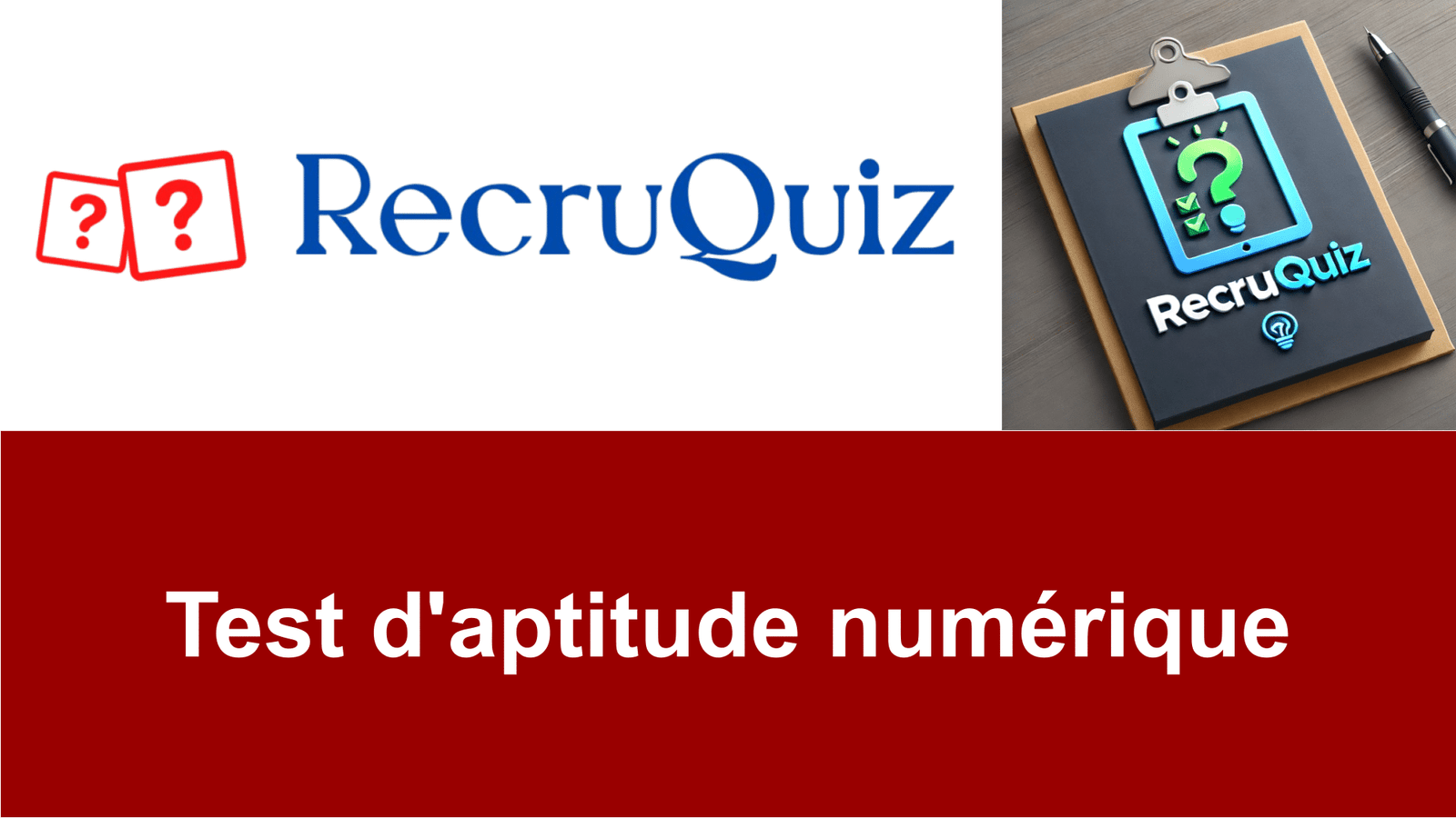 Test d'aptitude numérique