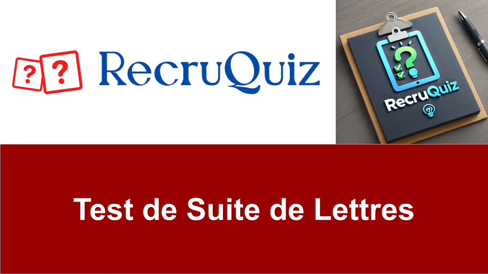 Test de Suite de Lettres