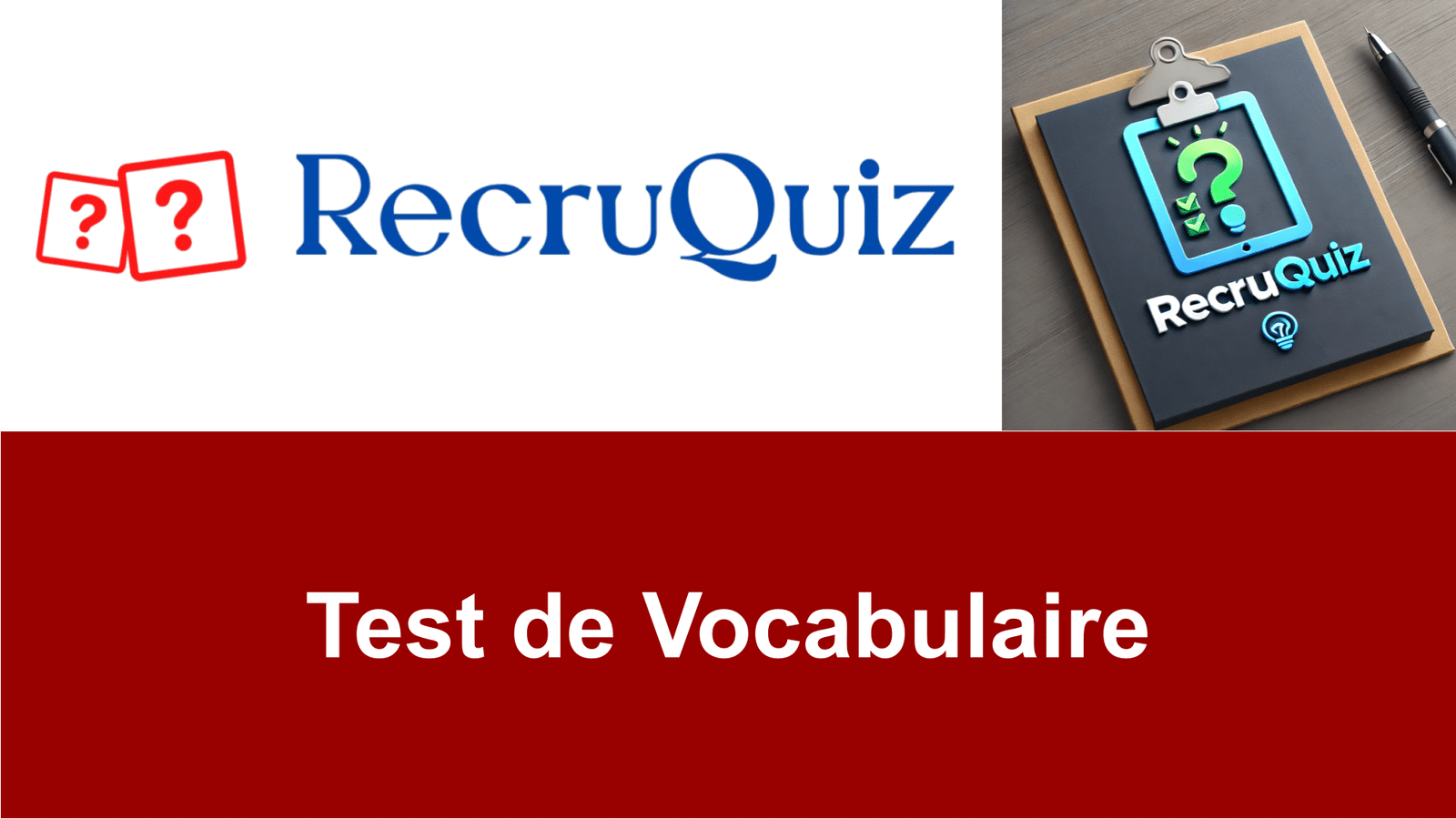 Test de Vocabulaire